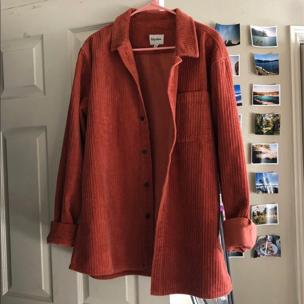 Rythm Mens Corduroy Jacket Size:Large